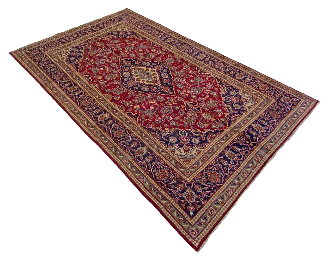Mashhad Perserteppich aus Iran, 314 × 187 cm