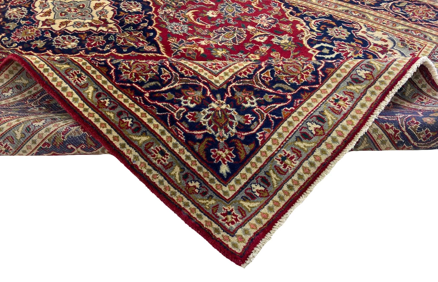 Mashhad Perserteppich aus Iran, 314 × 187 cm