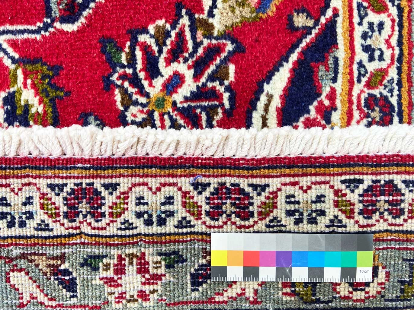 Handgeknüpfter Mashhad Perserteppich, 336 × 249 cm, Wolle