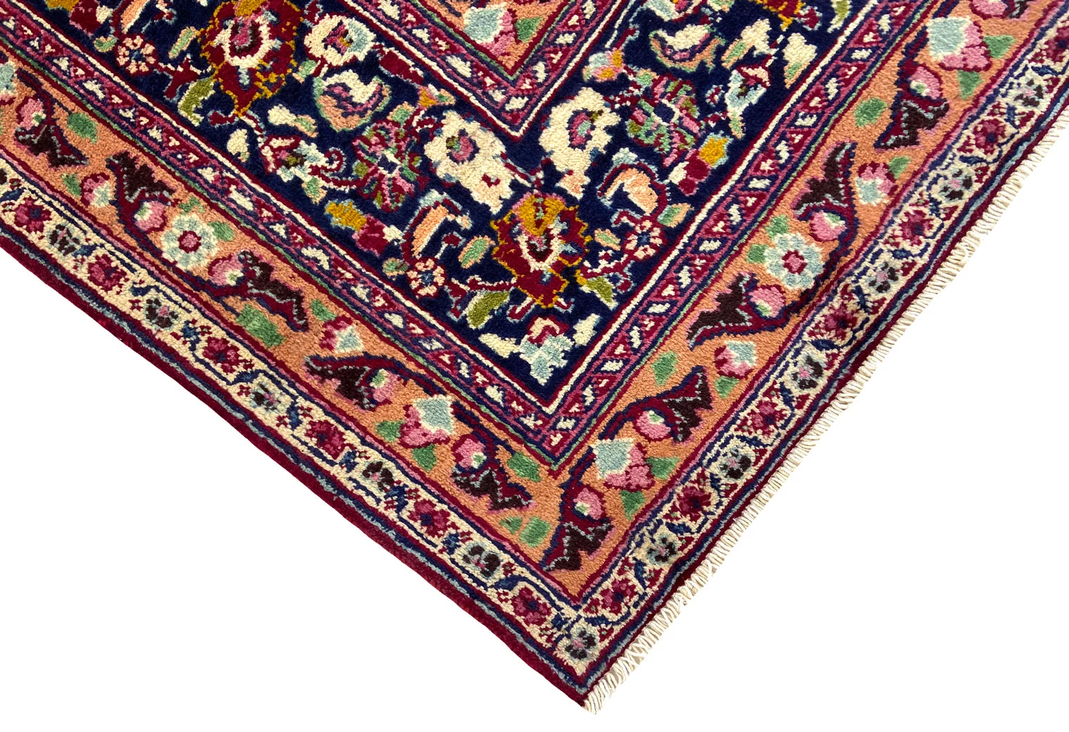 Handgeknüpfter Mashhad Perserteppich 359 × 251 cm