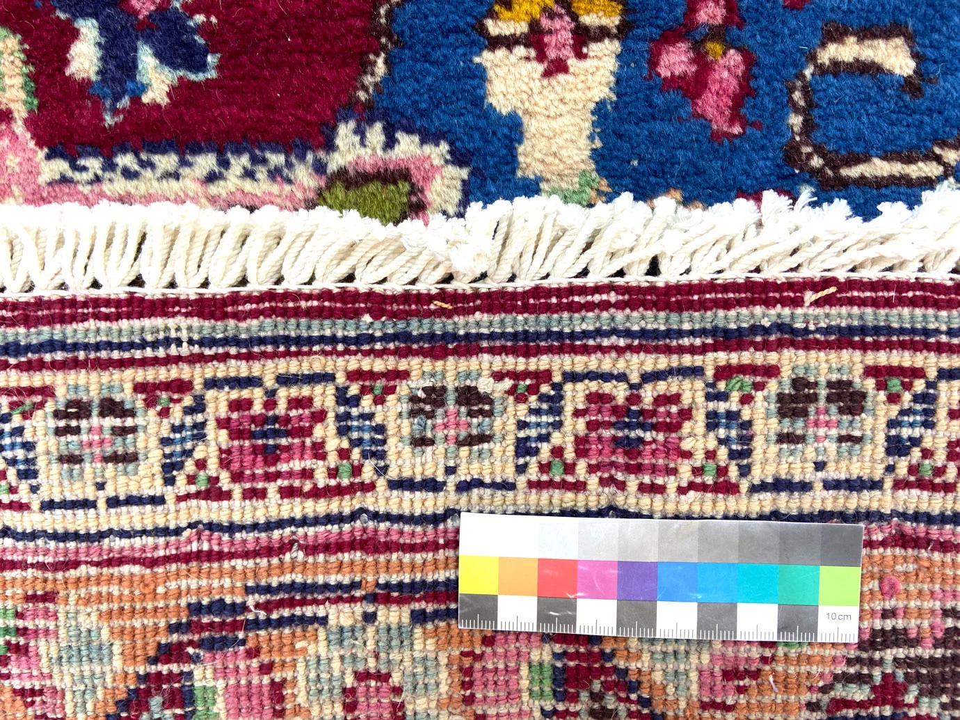 Handgeknüpfter Mashhad Perserteppich 359 × 251 cm