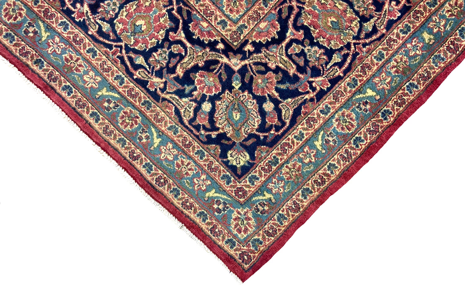 Handgeknüpfter Mashhad Perserteppich 397 × 291 cm