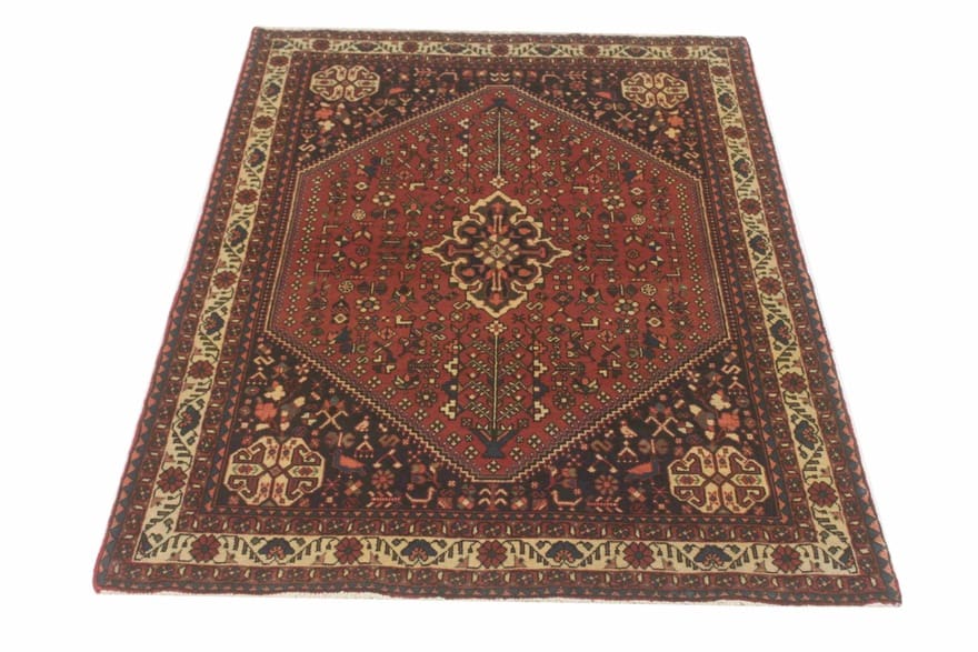 Handgeknüpfter Perserteppich 155 × 105 cm