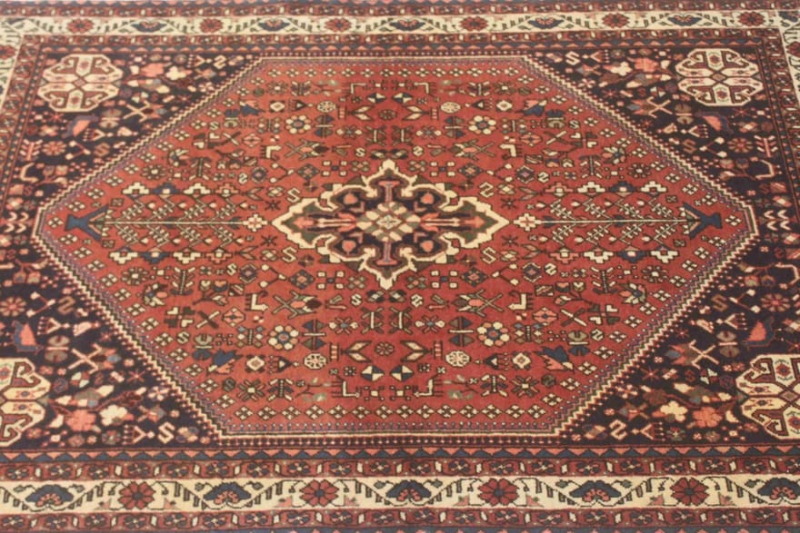 Handgeknüpfter Perserteppich 155 × 105 cm