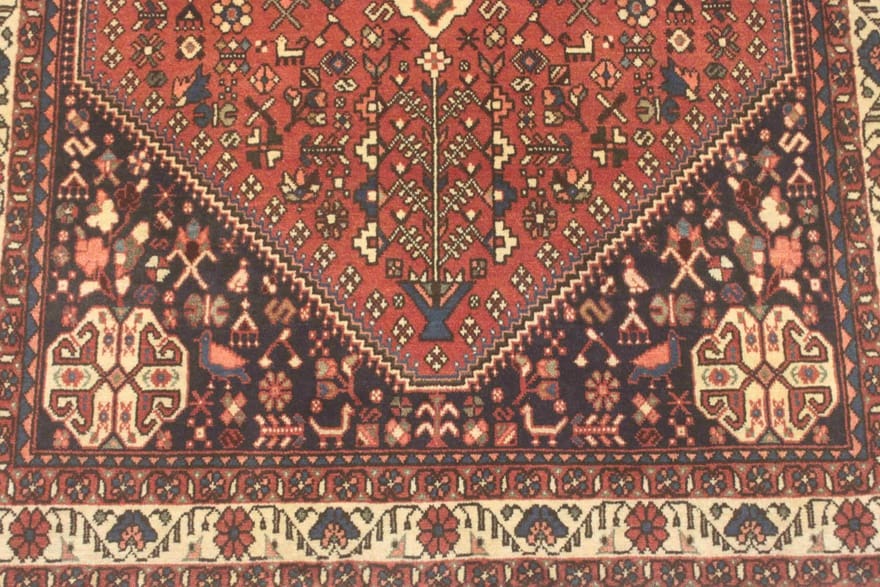Handgeknüpfter Perserteppich 155 × 105 cm