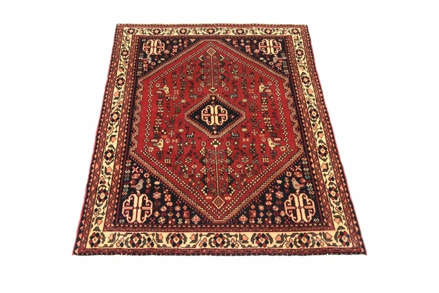 Perserteppich 153 × 104 cm aus Wolle, handgeknüpft