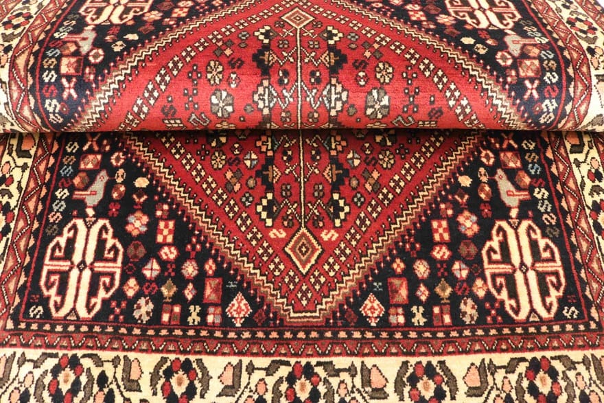 Perserteppich 153 × 104 cm aus Wolle, handgeknüpft