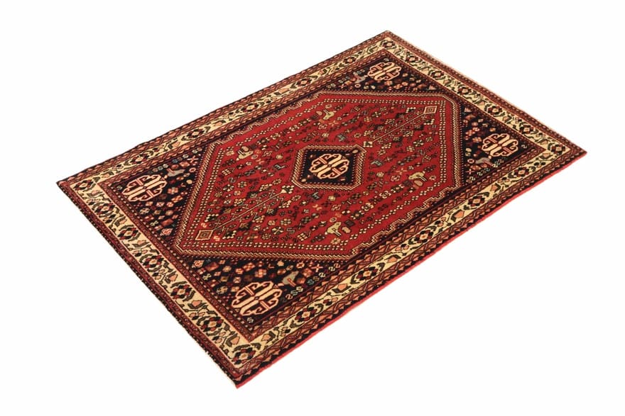 Perserteppich 153 × 104 cm aus Wolle, handgeknüpft