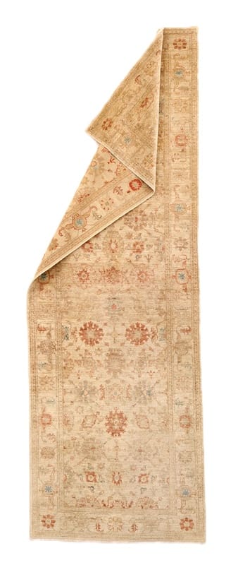 Ziegler Orientteppich 362 × 123 cm aus Wolle, handgeknüpft