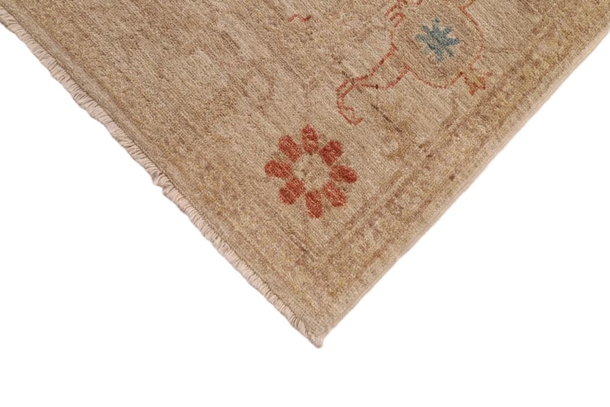 Ziegler Orientteppich 362 × 123 cm aus Wolle, handgeknüpft
