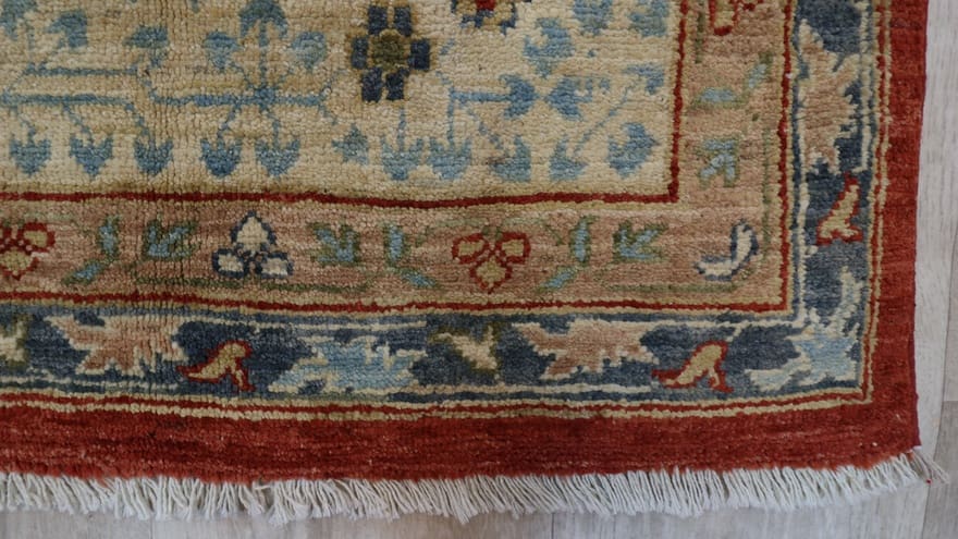 Handgeknüpfter Mamluk Orientteppich 365 × 276 cm