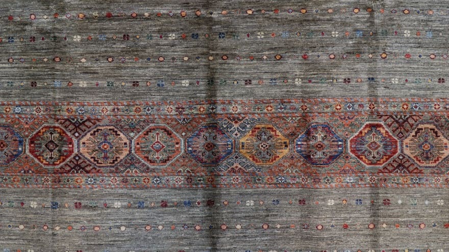 Ziegler Orientteppich aus Pakistan, 244 × 203 cm