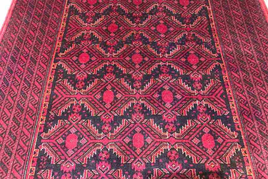 Handgeknüpfter Baluch Perserteppich 200 × 103 cm