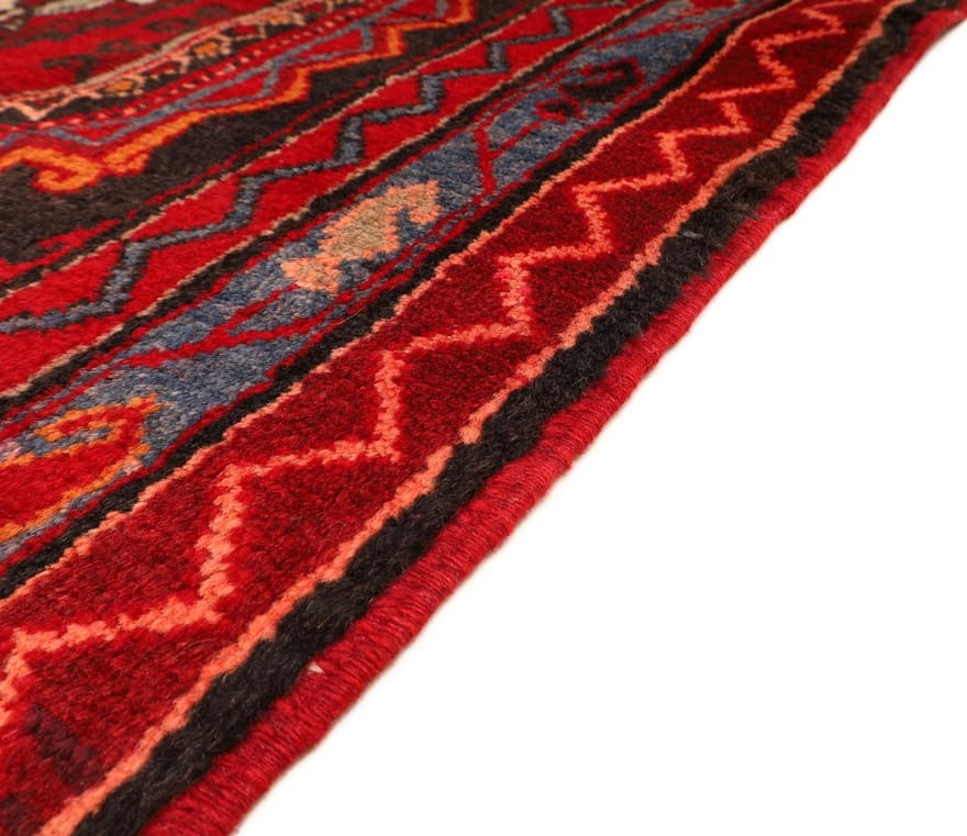 Perserteppich 425 × 140 cm aus Wolle, handgeknüpft