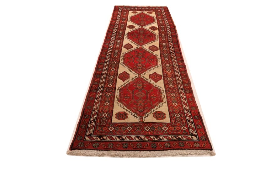 ardebil-teppich-402x105-cm-mittelfein-geknupft-orientteppich-1 Ardebil Perserteppich 400 × 104 cm aus Wolle, handgeknüpft