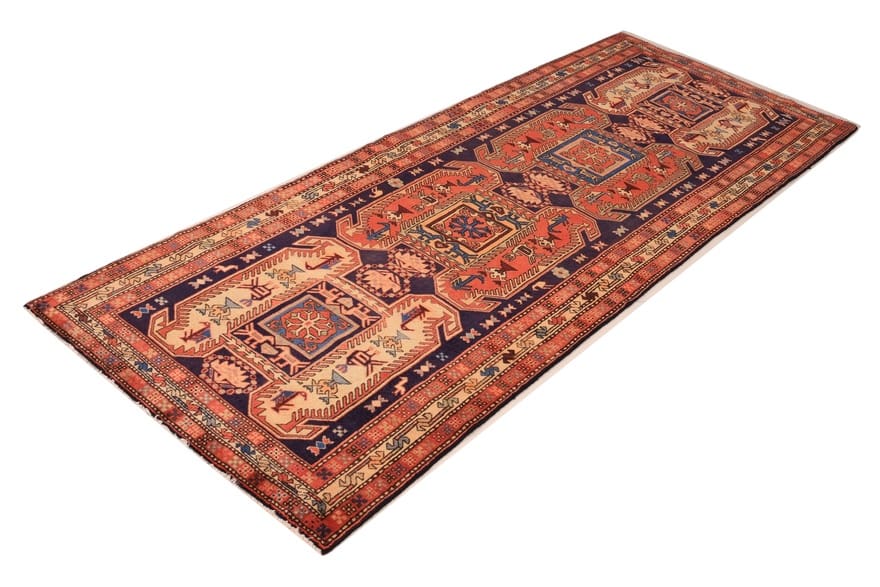 Ardebil Perserteppich aus Iran, 302 × 114 cm