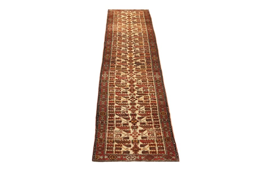 Handgeknüpfter Ardebil Perserteppich 327 × 71 cm
