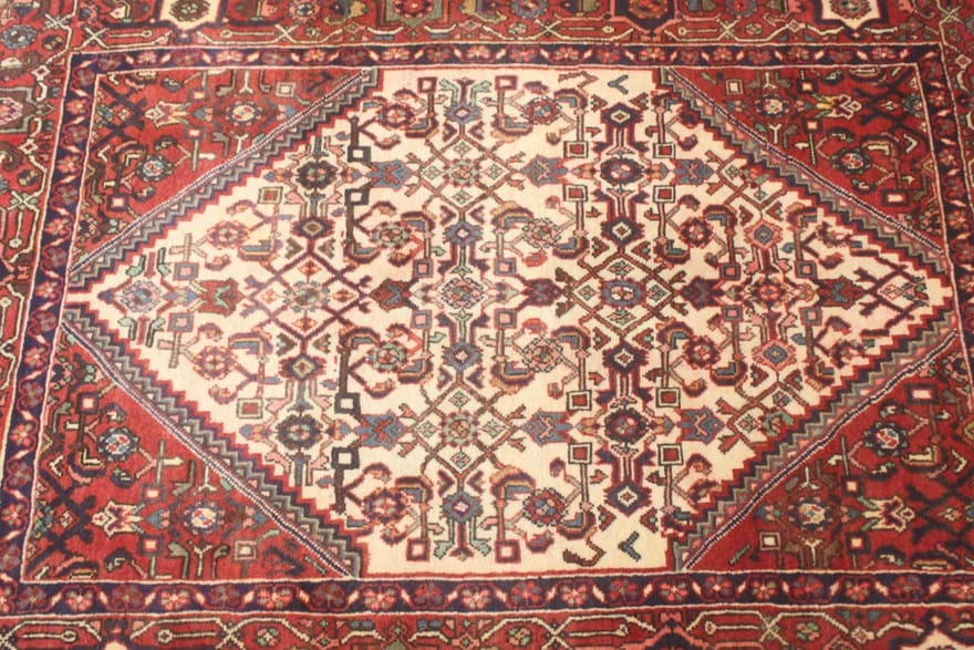 Handgeknüpfter Perserteppich 158 × 109 cm