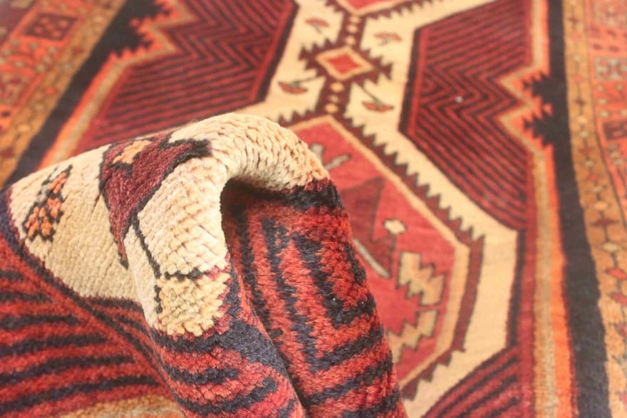 Perserteppich aus Iran, 402 × 105 cm