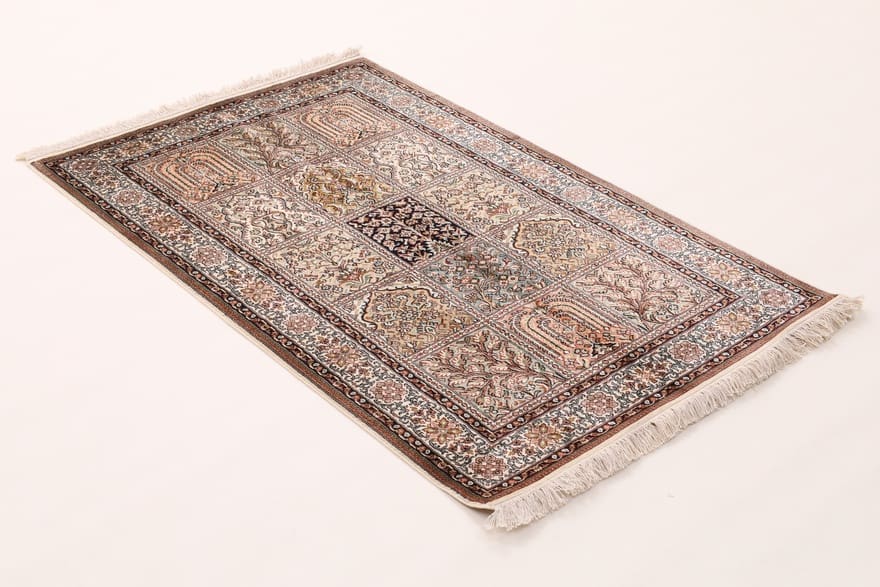 Handgeknüpfter Kashmir Orientteppich 151 × 98 cm
