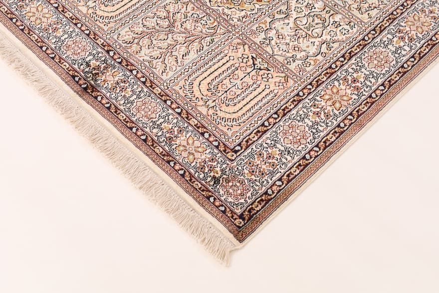 Handgeknüpfter Kashmir Orientteppich 151 × 98 cm