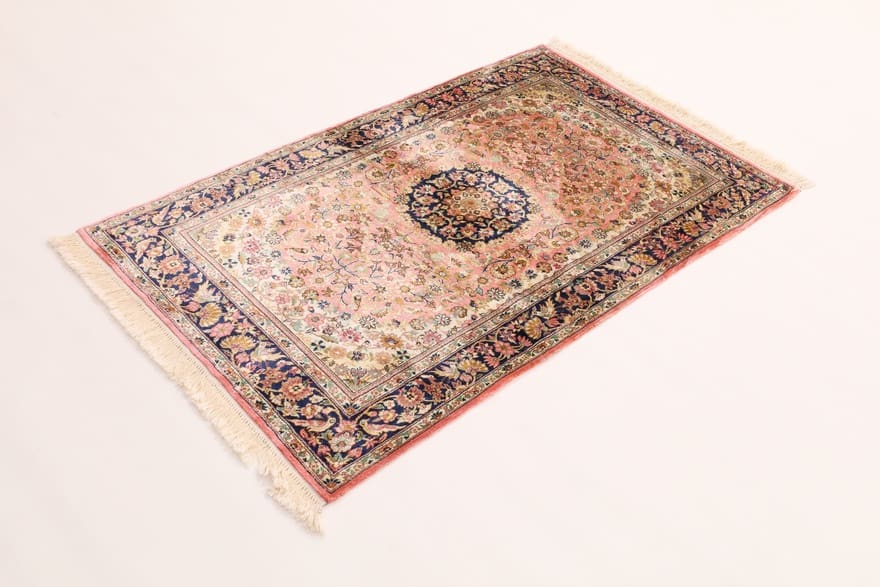 Handgeknüpfter Kashmir Orientteppich 154 × 93 cm
