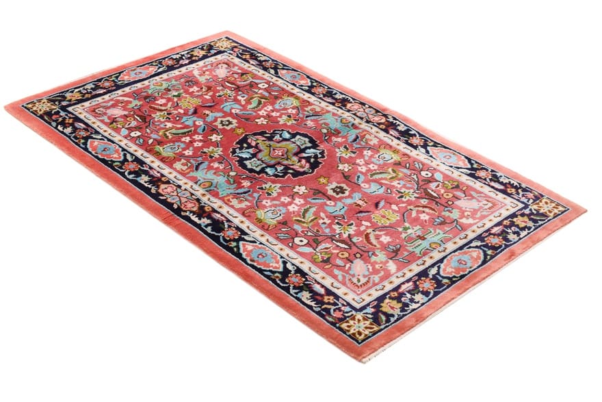 kashmir-kunst-teppich-157x97-cm-feine-seide-handgeknupft-2 Handgeknüpfter Kashmir Orientteppich, 155 × 96 cm