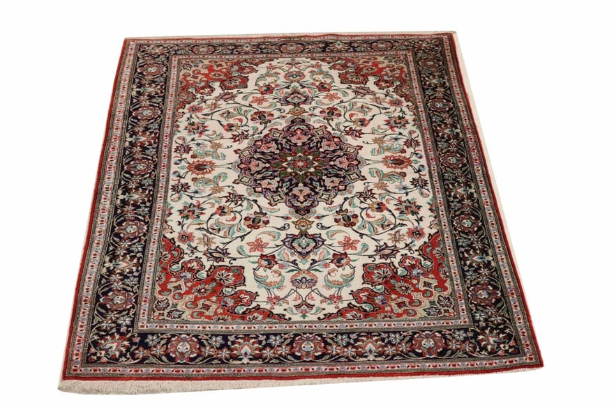 Ghom Seidenteppich 158×103 cm – Hochwertig, handgeknüpft