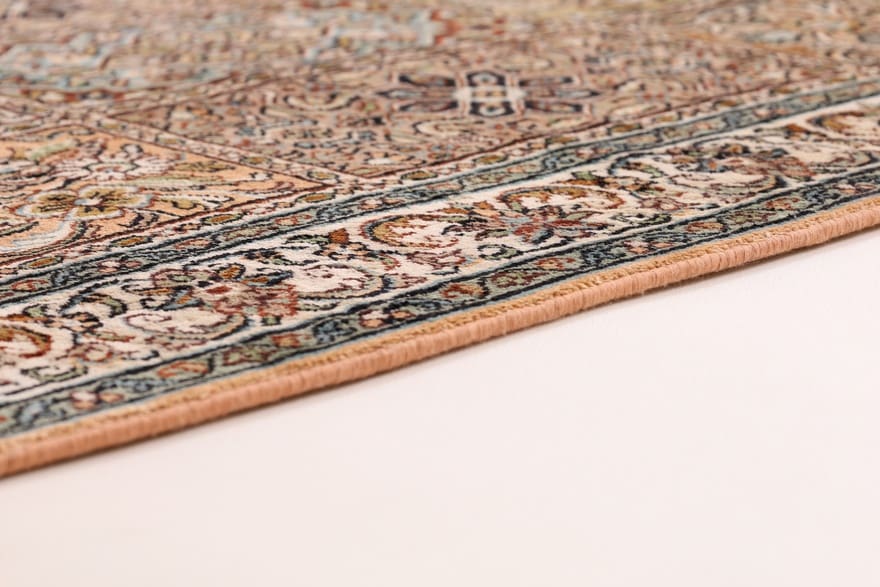 Kashmir Orientteppich aus Indien, 302 × 80 cm