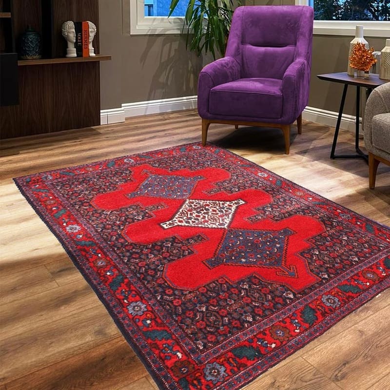 Perserteppich aus Iran, 162 × 114 cm