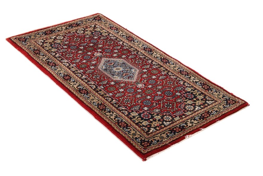 Bijar Orientteppich 142 × 77 cm aus Wolle & Seide, handgeknüpft