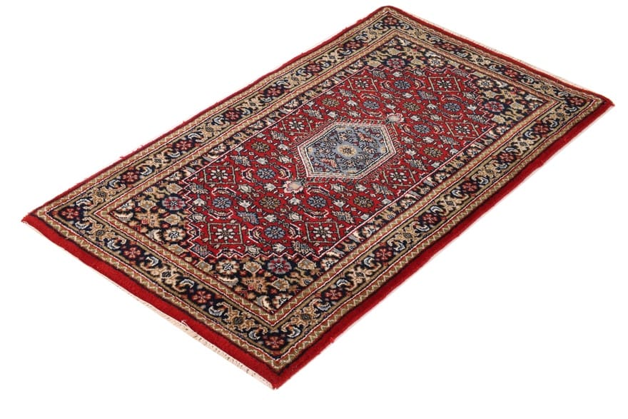 Bijar Orientteppich 142 × 77 cm aus Wolle & Seide, handgeknüpft