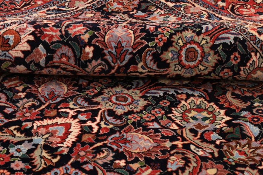 Bijar Perserteppich 243 × 252 cm aus Wolle, handgeknüpft
