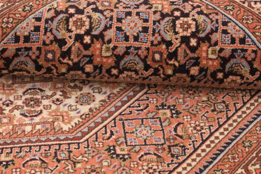 Handgeknüpfter Bijar Perserteppich, 142 × 90 cm, Wolle