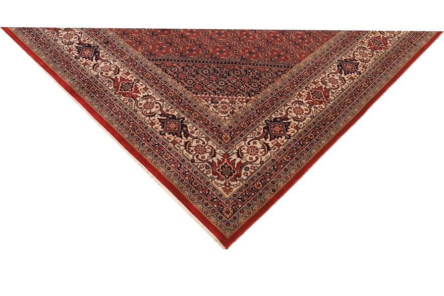 Bijar Orientteppich 246 × 252 cm aus Wolle, handgeknüpft