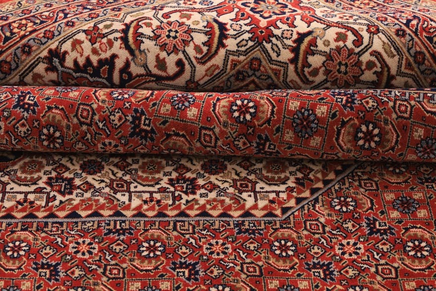 Bijar Orientteppich 246 × 252 cm aus Wolle, handgeknüpft