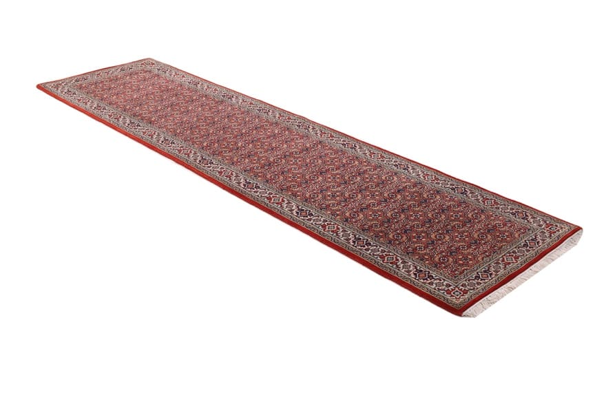Handgeknüpfter Bijar Orientteppich, 312 × 85 cm, Wolle
