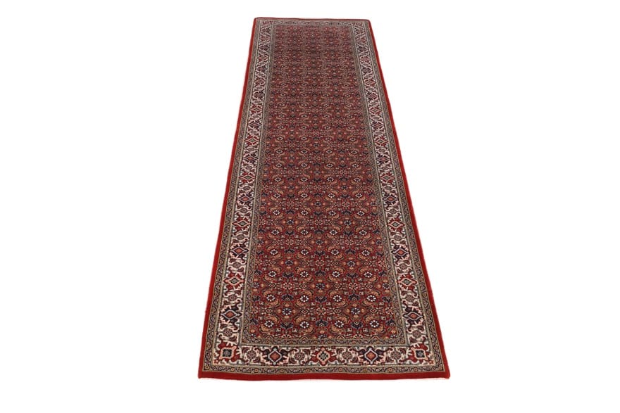 Handgeknüpfter Bijar Orientteppich, 312 × 85 cm, Wolle