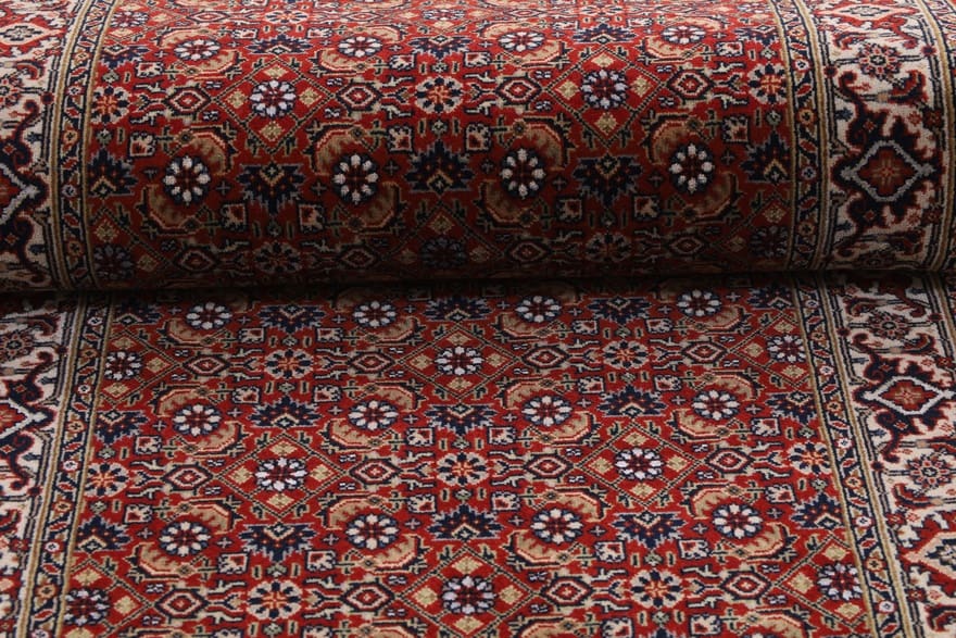 Handgeknüpfter Bijar Orientteppich, 312 × 85 cm, Wolle