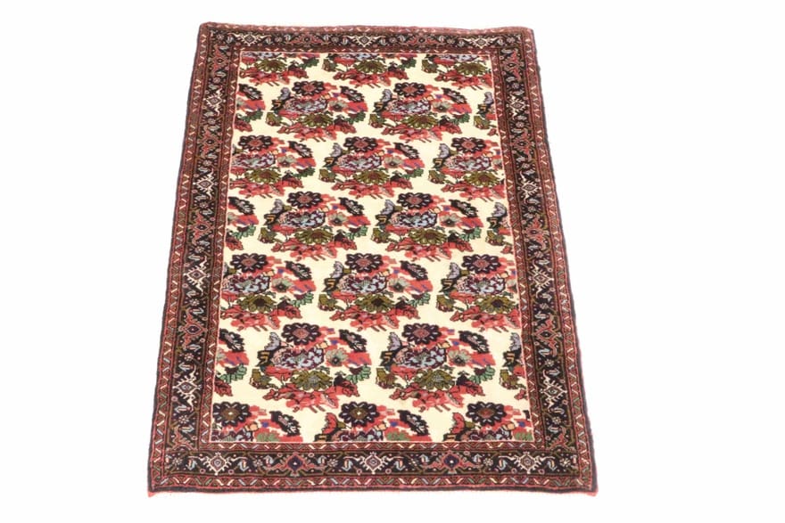 Bijar Perserteppich aus Iran, 111 × 44 cm