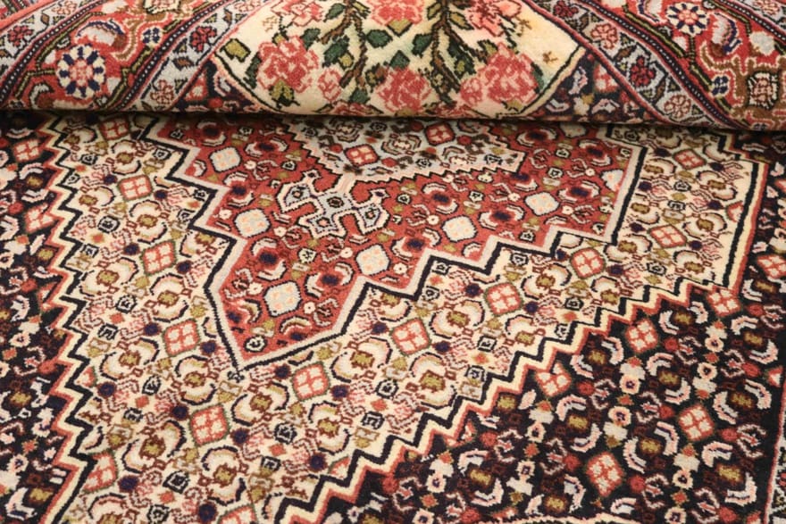 Perserteppich 165 × 125 cm aus Wolle, handgeknüpft