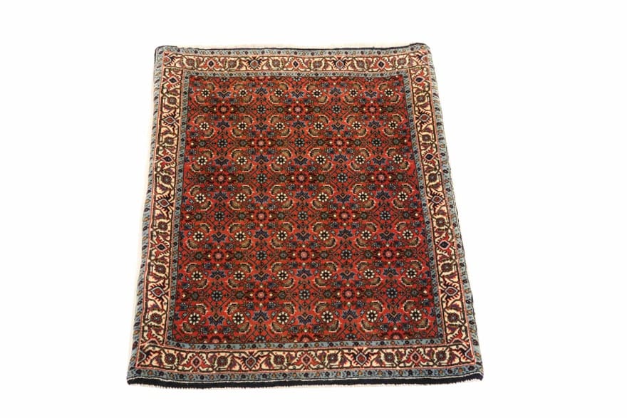 Handgeknüpfter Bijar Perserteppich 102 × 74 cm