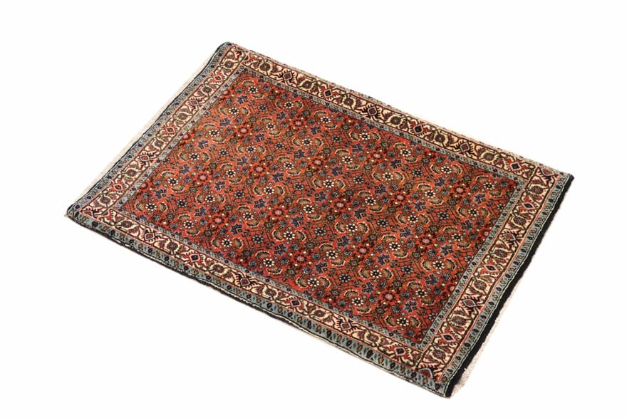 Handgeknüpfter Bijar Perserteppich 102 × 74 cm
