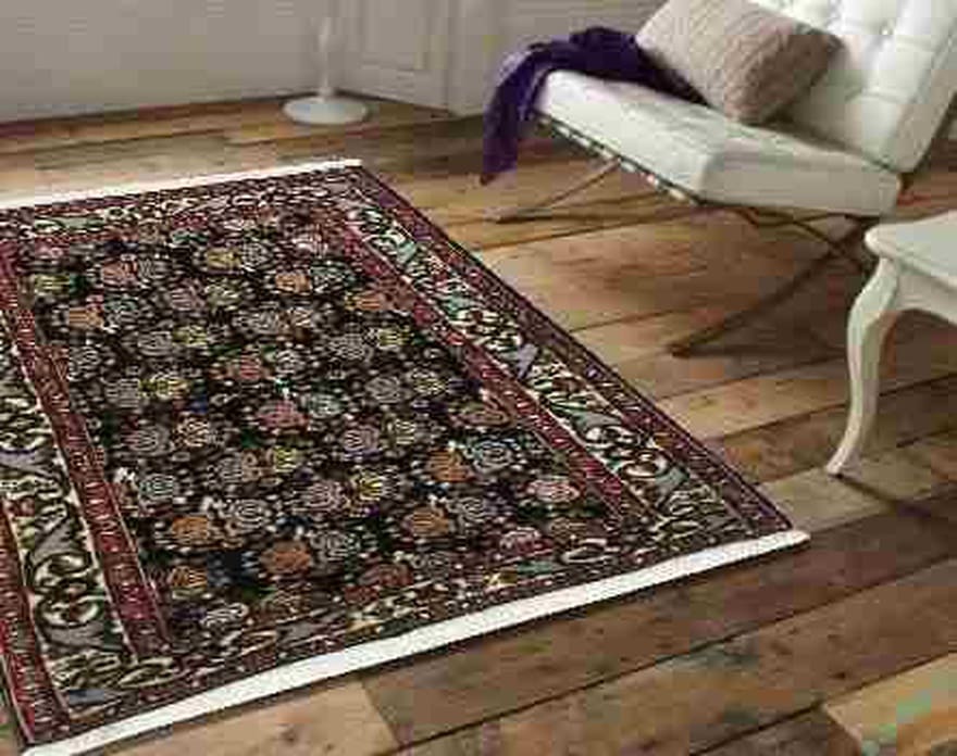 Bijar Perserteppich aus Iran, 105 × 72 cm