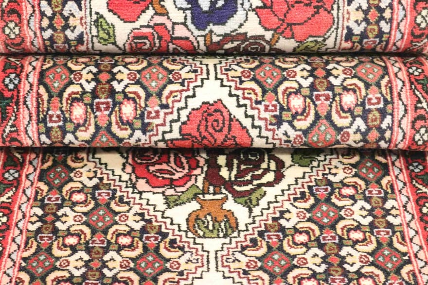 Handgeknüpfter Perserteppich, 300 × 53 cm, Wolle