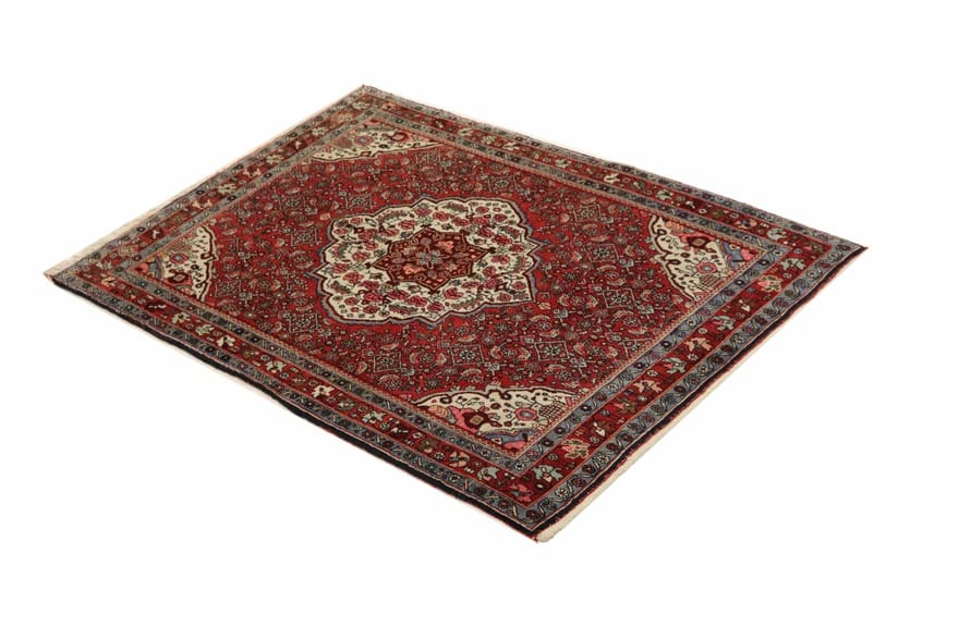 Bijar Perserteppich 142 × 113 cm aus Wolle, handgeknüpft