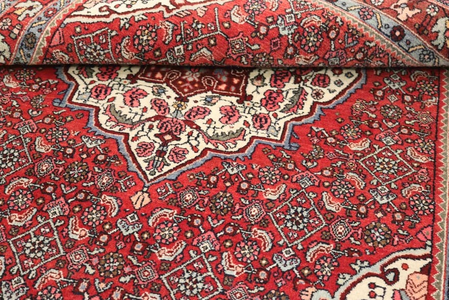 Bijar Perserteppich 142 × 113 cm aus Wolle, handgeknüpft