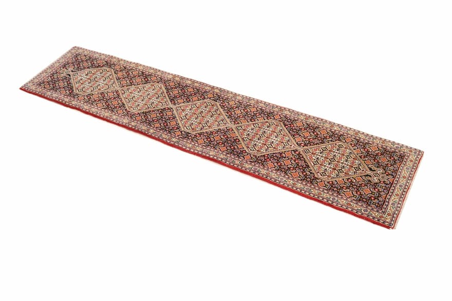 Handgeknüpfter Perserteppich 246 × 56 cm