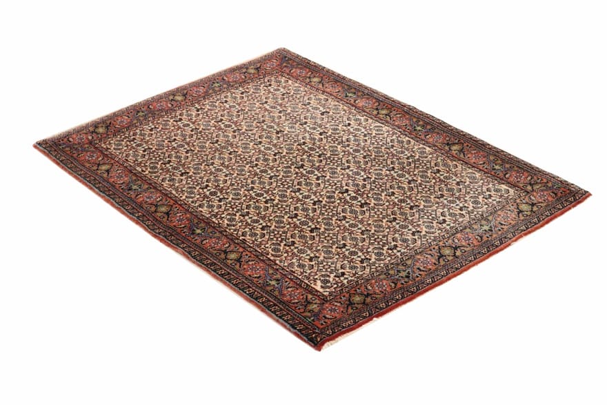 Bijar Perserteppich 155 × 110 cm aus Wolle, handgeknüpft