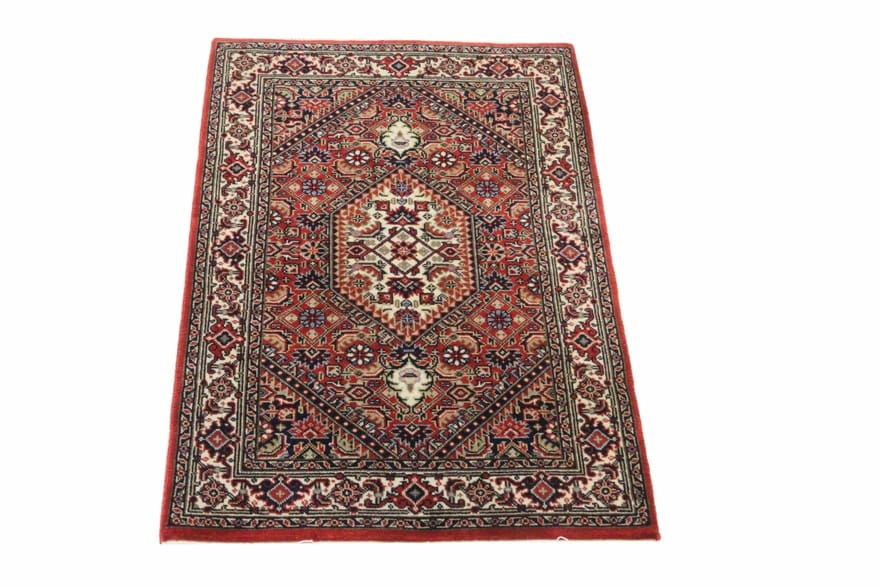 Handgeknüpfter Bijar Orientteppich 90 × 60 cm